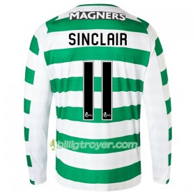 Billige Fotballdrakter Celtic FC Sinclair 11 Hjemmedraktsett 2018/19 Langermet